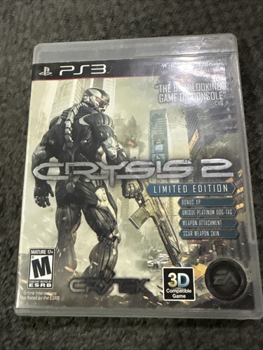 Crysis limited edition sony - 2, (sony